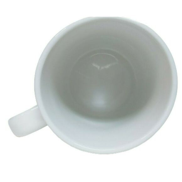 Vintage Christmas Mug Santa Claus Winter Forest Woodland Holiday Coffee Cup - Picture 6 of 12